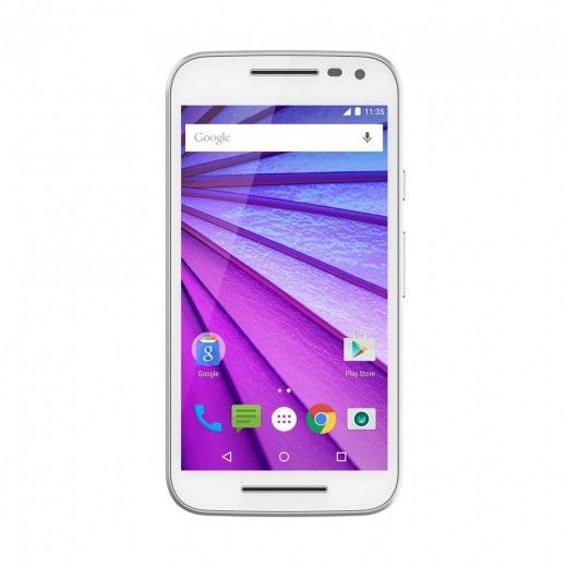 Смартфон Motorola Moto G 16GB (XT1550) White - фото - интернет-магазин электроники и бытовой техники TTT