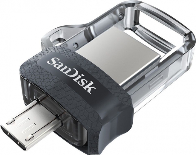 USB флеш накопичувач SanDisk Ultra Dual 32GB USB 3.0 OTG (SDDD3-032G-G46) (50179) - Уцінка - фото USB флеш накопичувач SanDisk Ultra Dual 32GB USB 3.0 OTG (SDDD3-032G-G46) (50179) - Уцінка - фото - інтернет-магазин електроніки та побутової техніки TTT