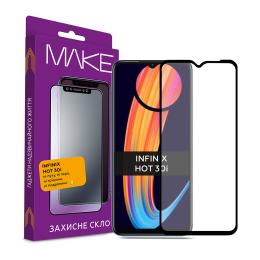 Защитное стекло MakeFuture для Infinix Smart 7 HD (MGF-IS7HD) - фото Защитное стекло MakeFuture для Infinix Smart 7 HD (MGF-IS7HD) - фото - интернет-магазин электроники и бытовой техники TTT