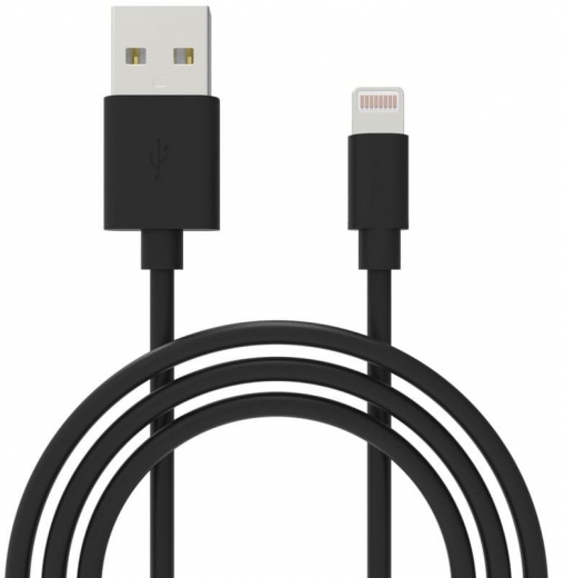 Кабель Grand-X USB - Lightning 1 м (PL01B) Black (172615) - Уценка - фото - интернет-магазин электроники и бытовой техники TTT