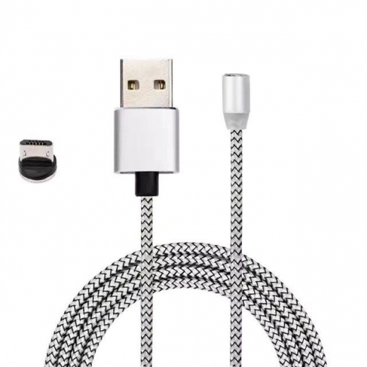 Кабель X-Cable Magnetic micro USB 360 White (83575) - Уцінка - фото - інтернет-магазин електроніки та побутової техніки TTT