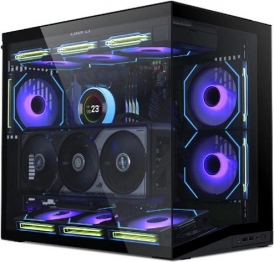 Корпус Lian Li O11 Dynamic Mini V2 (G99.O11DMIV2X.00) Black - фото - интернет-магазин электроники и бытовой техники TTT