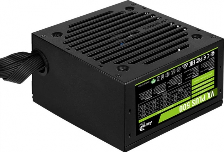 Блок питания Aerocool VX Plus Stealth 500 500W (ACPN-VS50NEY.12) - фото - интернет-магазин электроники и бытовой техники TTT