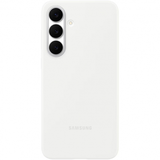 Панель Samsung Silicone Case для Samsung Galaxy S25 FE (EF-PS731CWEGWW) White - фото - інтернет-магазин електроніки та побутової техніки TTT