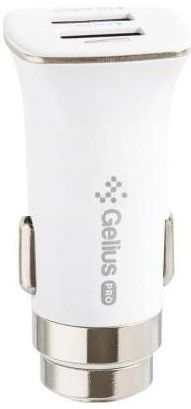 Автомобильное зарядное устройство Gelius Pro Apollo GP-CC01 2USB 3.1A White (71432) - фото - интернет-магазин электроники и бытовой техники TTT