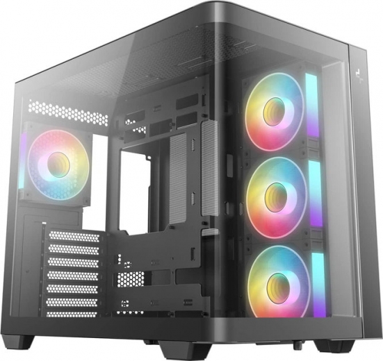 Корпус DeepCool CG530U 4F (R-CG530U-BKAGA4-G) Black - фото - интернет-магазин электроники и бытовой техники TTT