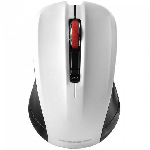Миша Modecom MC-WM9.1 (MC-WM9.1-200) Black/White  - фото - інтернет-магазин електроніки та побутової техніки TTT