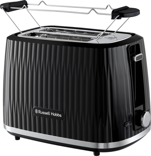 Тостер RUSSELL HOBBS Eden 2S 27371-56 Black - фото - інтернет-магазин електроніки та побутової техніки TTT