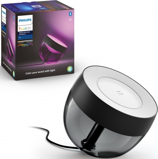 Світильник розумний Philips Hue Iris 2000K-6500K Color Bluetooth (929002376201) Black - фото - інтернет-магазин електроніки та побутової техніки TTT