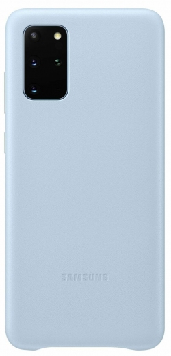 Панель Samsung Leather Cover для Samsung Galaxy S20 Plus (EF-VG985LLEGRU) Sky Blue - фото - інтернет-магазин електроніки та побутової техніки TTT