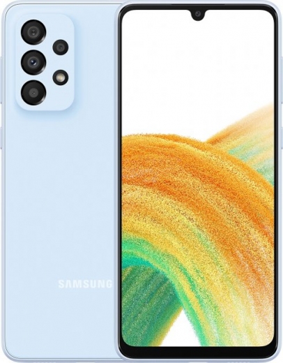 Смартфон Samsung Galaxy A33 5G 6/128GB (SM-A336BLBGSEK) Light Blue - фото Смартфон Samsung Galaxy A33 5G 6/128GB (SM-A336BLBGSEK) Light Blue - фото - интернет-магазин электроники и бытовой техники TTT