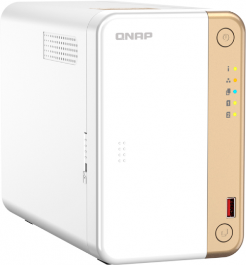 Мережеве сховище QNAP TS-262-4G - фото - інтернет-магазин електроніки та побутової техніки TTT
