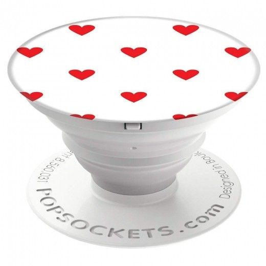 Держатель-подставка для смартфона PopSockets L033 Heart - фото - интернет-магазин электроники и бытовой техники TTT