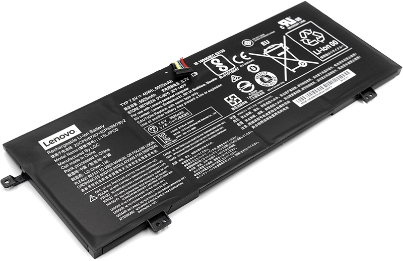 Аккумулятор для ноутбуков Lenovo IdeaPad 710S-13ISK (L15M4PC0) 7.6V 46Wh (original) (NB480753) - фото - интернет-магазин электроники и бытовой техники TTT