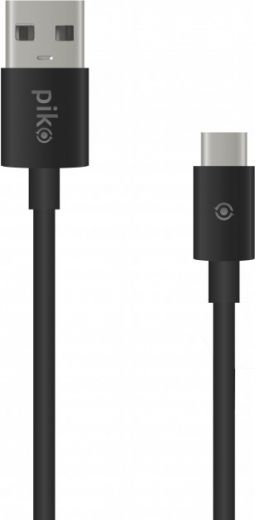 Кабель Piko CB-UT11 USB Type-C 1.2 м (1283126489174) Black - фото - интернет-магазин электроники и бытовой техники TTT