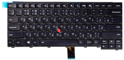 Клавіатура для ноутбука Lenovo Thinkpad T440/E431 з підсвіткою Black - фото - інтернет-магазин електроніки та побутової техніки TTT