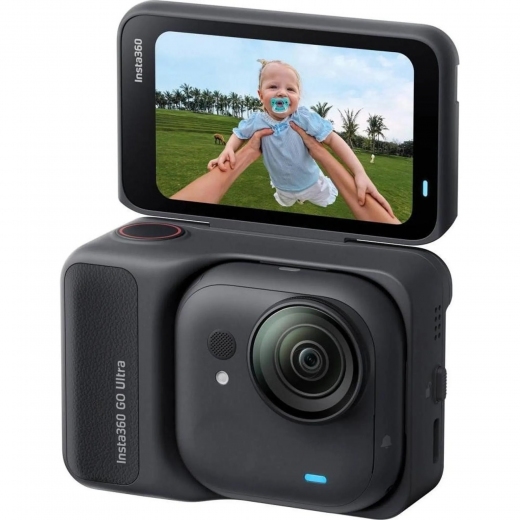Екшн-камера Insta360 GO Ultra Standard Edition (Midnight Black) - фото - інтернет-магазин електроніки та побутової техніки TTT