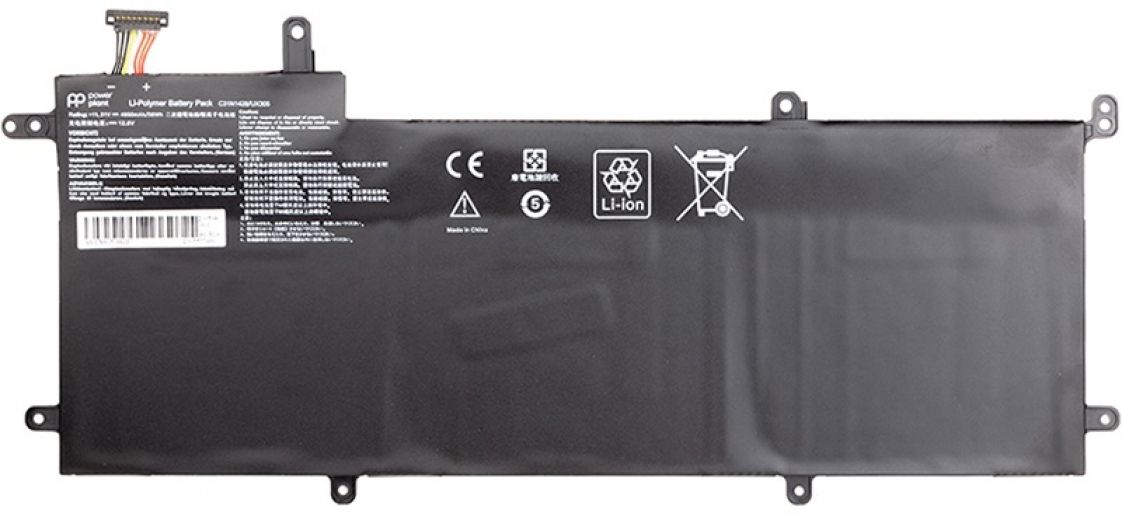 Акумулятор PowerPlant для ноутбуків Asus ZenBook UX305LA (C31N1428) 11.31V 4950mAh (NB430918) - фото - інтернет-магазин електроніки та побутової техніки TTT