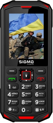 Мобильный телефон Sigma mobile X-treme PA68 Black-Red - фото Мобильный телефон Sigma mobile X-treme PA68 Black-Red - фото - интернет-магазин электроники и бытовой техники TTT