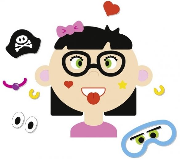 Развивающая игра goki Забавные гримасы девочка (58492G) - фото - интернет-магазин электроники и бытовой техники TTT