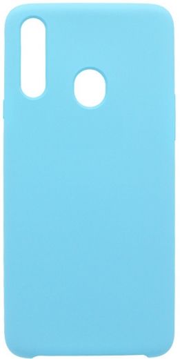 Накладка Silicon case Samsung A207/A20s Sky blue - фото - интернет-магазин электроники и бытовой техники TTT