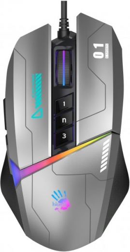 Мышь Bloody W60 Max (4711421963046) Gun Grey - фото Мышь Bloody W60 Max (4711421963046) Gun Grey - фото - интернет-магазин электроники и бытовой техники TTT