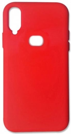 Накладка Silicon case Samsung A107/A10s Red - фото - інтернет-магазин електроніки та побутової техніки TTT