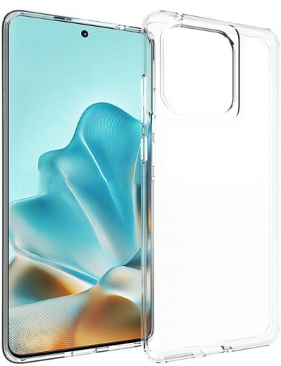 Cиліконовий чохол BeCover для Motorola Edge 60 Fusion (713773) Transparancy - фото - інтернет-магазин електроніки та побутової техніки TTT