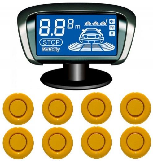 Парковочная система ParkCity Kiev 818/302L (00000010271) Yellow - фото Парковочная система ParkCity Kiev 818/302L (00000010271) Yellow - фото - интернет-магазин электроники и бытовой техники TTT