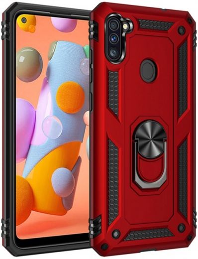 Панель BeCover Military для Samsung Galaxy A11 SM-A115 / M11 SM-M115 (704953) Red - фото - интернет-магазин электроники и бытовой техники TTT