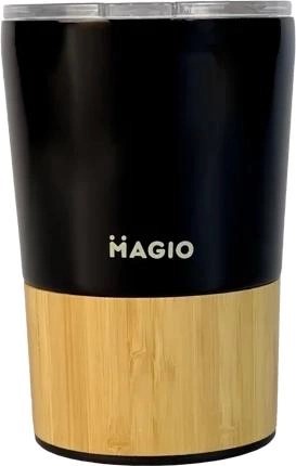 Вакуумная термокружка Magio из нержавеющей стали 300 мл (MG-1044B) Черная  - фото - интернет-магазин электроники и бытовой техники TTT