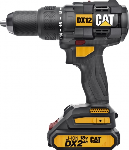 Аккумуляторная дрель-шуруповерт CAT DX12 - фото - интернет-магазин электроники и бытовой техники TTT