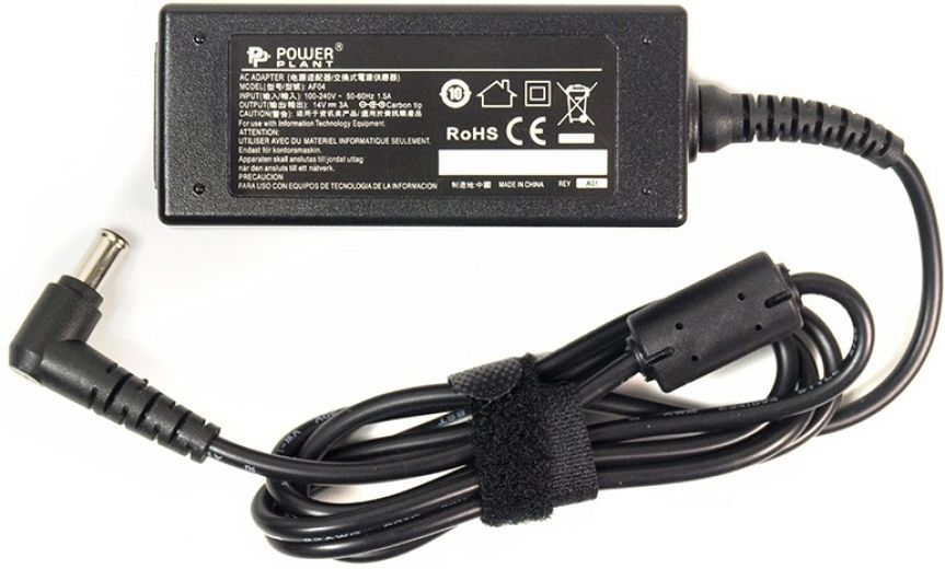 Блок питания PowerPlant для ноутбуков SAMSUNG 220V, 14V 42W 3A (6.5*4.4) (SA42B6544) - фото - интернет-магазин электроники и бытовой техники TTT