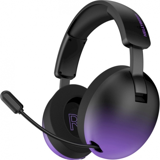 Наушники Hator Hellyberry HH30 Pro Wireless Black-Violet Gradient - фото - интернет-магазин электроники и бытовой техники TTT