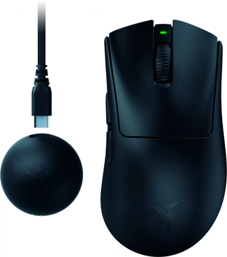 Миша Razer DeathAdder V4 PRO Wireless/USB (RZ01-05330100-R3G1) Black  - фото - інтернет-магазин електроніки та побутової техніки TTT