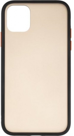 Панель Gelius Bumper Mat Case для Apple iPhone 12 Mini Black - фото - интернет-магазин электроники и бытовой техники TTT