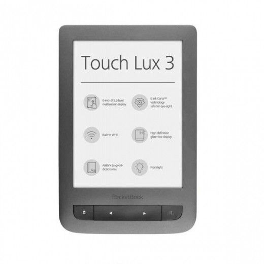 Електронна книга PocketBook 626 Touch Lux 3 Grey (PB626 (2) -Y-CIS) - фото - інтернет-магазин електроніки та побутової техніки TTT