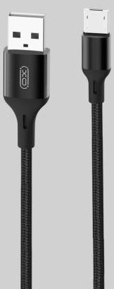Кабель XO NB143 microUSB 1m 2.4A Black - фото - інтернет-магазин електроніки та побутової техніки TTT