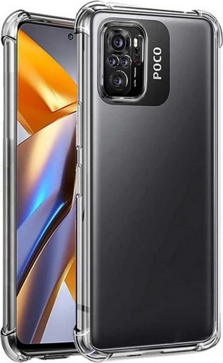 Панель BeCover Anti-Shock для Poco M5s (708895) Clear - фото - інтернет-магазин електроніки та побутової техніки TTT