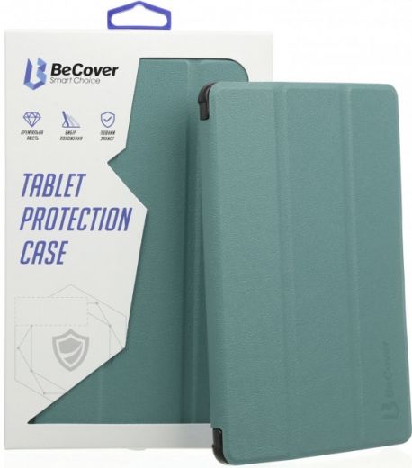 Чехол BeCover Smart Case для Samsung Galaxy Tab S6 Lite 10.4 P610/P615 (705214) Dark Green - фото - интернет-магазин электроники и бытовой техники TTT