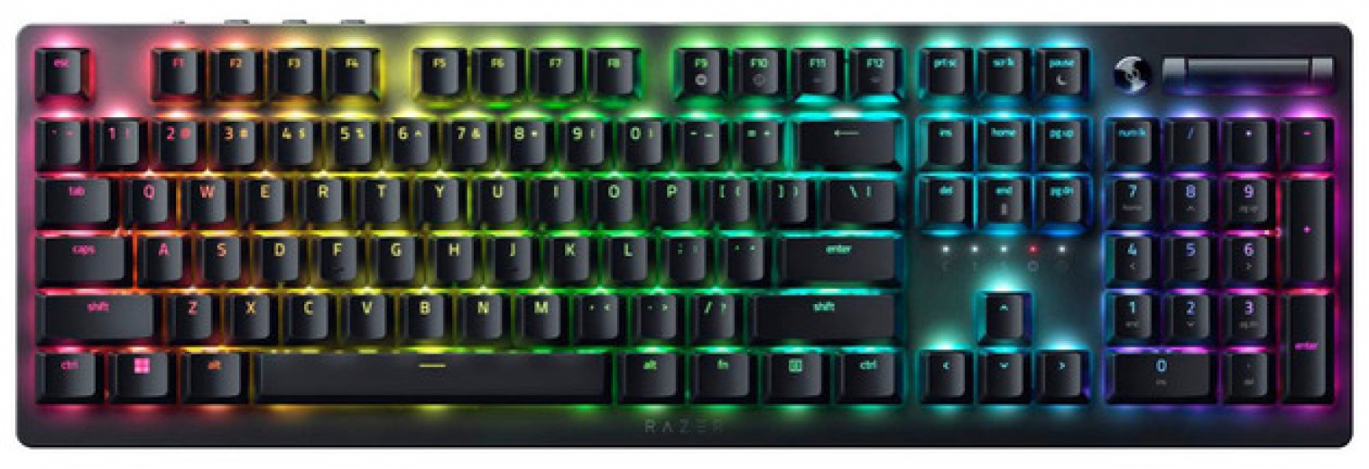 Клавіатура Razer DeathStalker V2 Pro Wireless Red Switch RU (RZ03-04360800-R3M1) Black  - фото Клавіатура Razer DeathStalker V2 Pro Wireless Red Switch RU (RZ03-04360800-R3M1) Black  - фото - інтернет-магазин електроніки та побутової техніки TTT