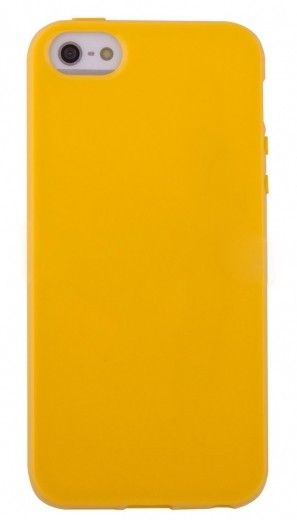 Накладка TPU Original iPhone 5 Yellow - фото - интернет-магазин электроники и бытовой техники TTT
