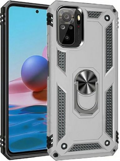 Панель BeCover Military для Xiaomi Redmi Note 10 / Note 10s (706131) Silver - фото Панель BeCover Military для Xiaomi Redmi Note 10 / Note 10s (706131) Silver - фото - інтернет-магазин електроніки та побутової техніки TTT