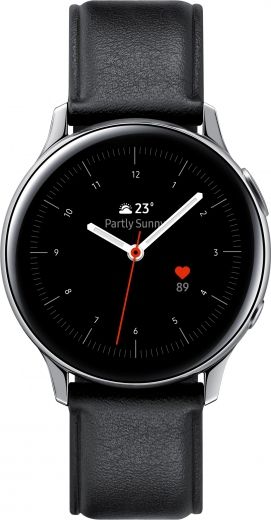 Смарт часы Samsung Galaxy Watch Active 2 44mm Stainless steel (SM-R820NSSASEK) Silver - фото - интернет-магазин электроники и бытовой техники TTT