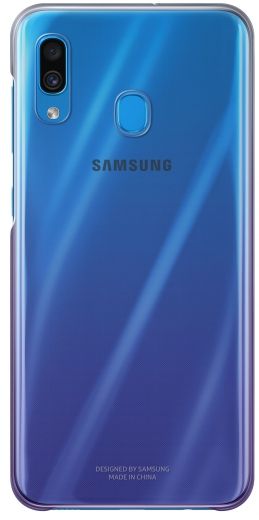 Чехол Samsung Gradation Cover для Samsung Galaxy A30 (EF-AA305CVEGRU) Violet - фото - интернет-магазин электроники и бытовой техники TTT