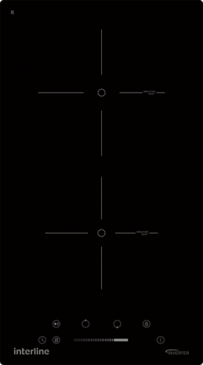 Варочная поверхность индукционная INTERLINE VIK 830 SIB BG - фото - интернет-магазин электроники и бытовой техники TTT