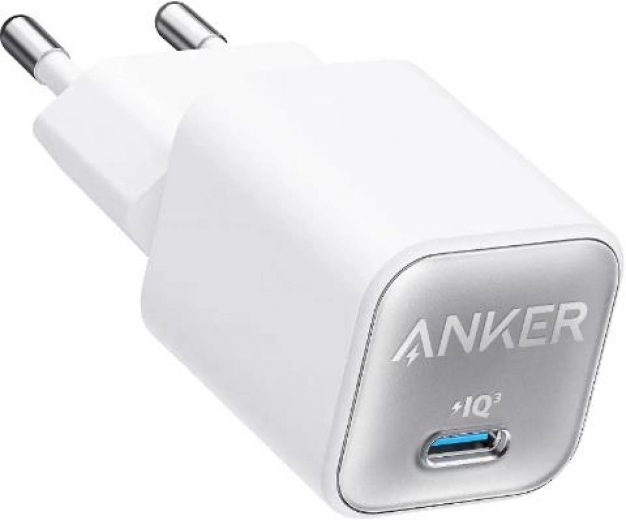 Сетевое зарядное устройство Anker PowerPort 511 Nano III 30W USB-C (A2147G21) White  - фото Сетевое зарядное устройство Anker PowerPort 511 Nano III 30W USB-C (A2147G21) White  - фото - интернет-магазин электроники и бытовой техники TTT