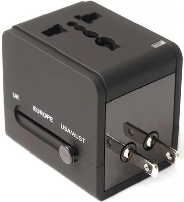 Перехідник мережевий PowerPlant універсальний з USB (DV00DV5067) - фото Перехідник мережевий PowerPlant універсальний з USB (DV00DV5067) - фото - інтернет-магазин електроніки та побутової техніки TTT