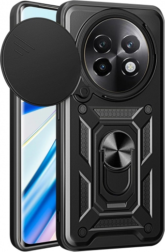 Панель BeCover Military для Realme 13 Plus 5G (713076) Black - фото - интернет-магазин электроники и бытовой техники TTT