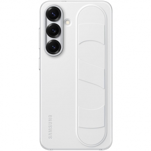 Накладка Samsung Standing Grip для Samsung Galaxy S25 (EF-GS931CWEGWW) White - фото - интернет-магазин электроники и бытовой техники TTT